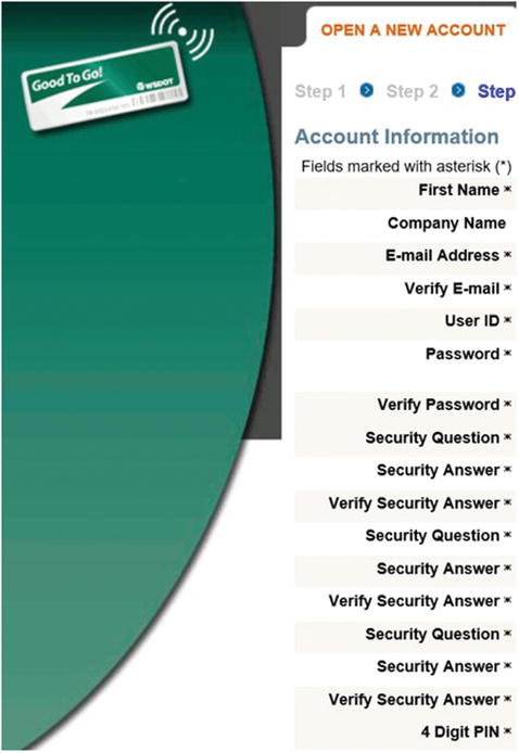 Figure 10-1 The Good to Go highway tolling account uses multiple forms of - photo 1