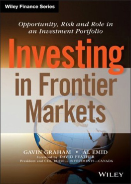 David Feather - Investing in Frontier Markets: Opportunity, Risk and Role in an Investment Portfolio