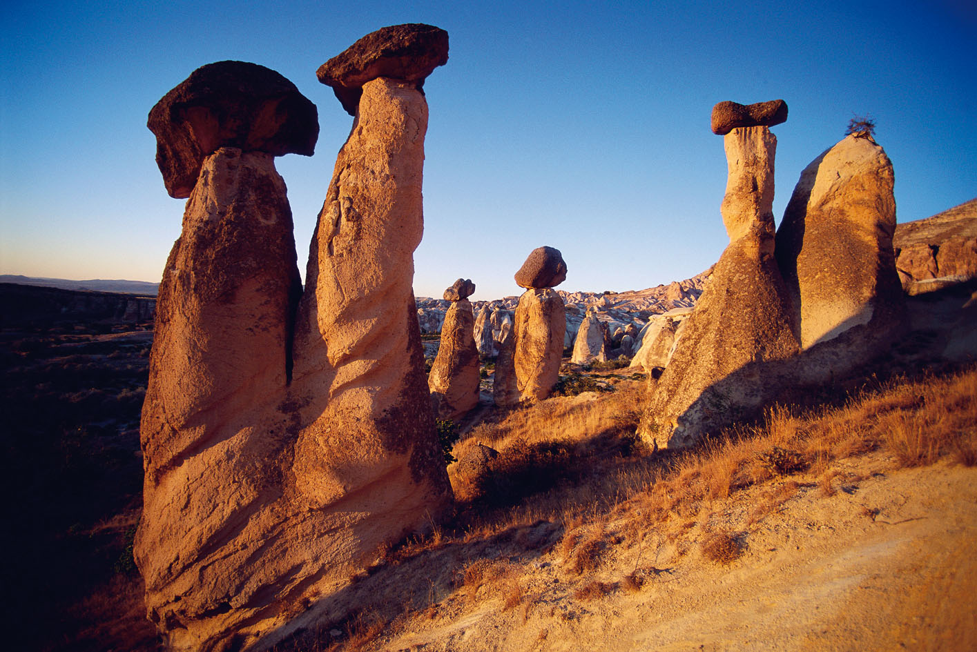 Cappadocia Turkey Cappadocia is a geological oddity of honeycombed hills and - photo 9