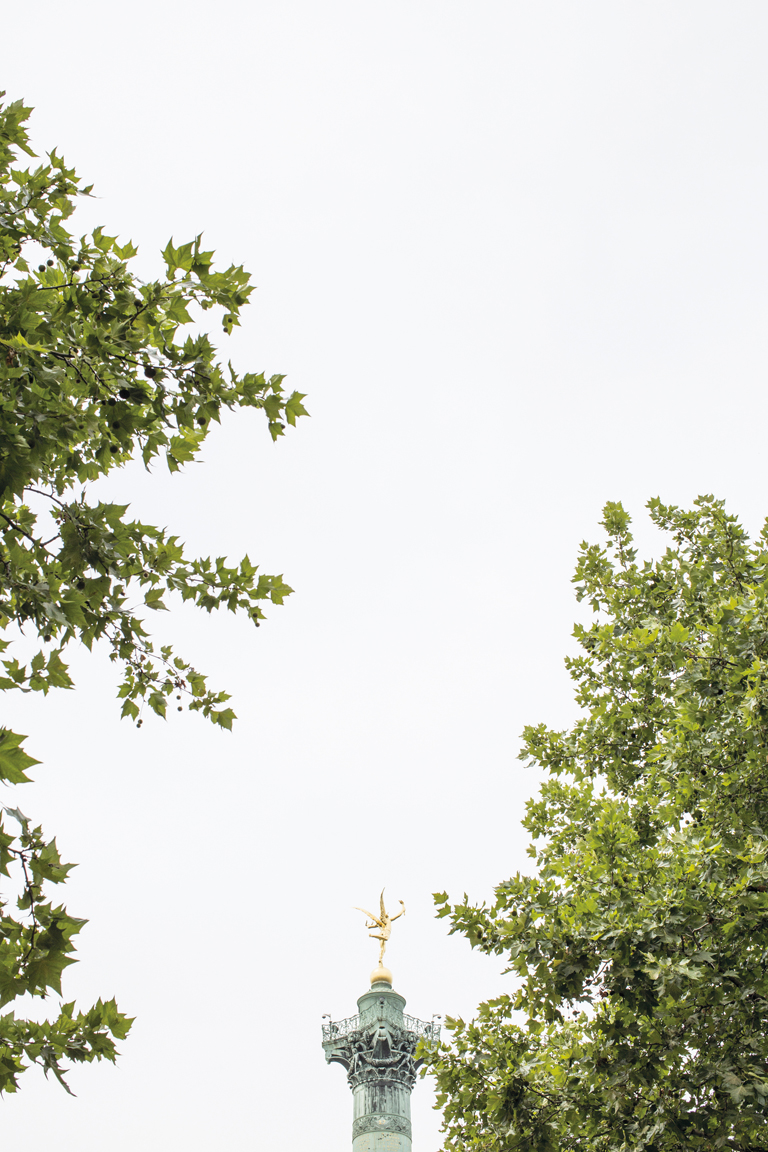 The glittering-gold winged Liberty atop the 47m-high Colonne de Juillet marks - photo 6