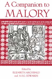 title A Companion to Malory Arthurian Studies 0261-9814 37 author - photo 1