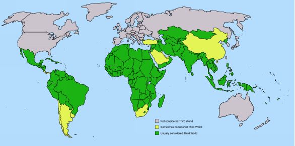 Above Nations highlighted commonly classed as Third World Third world - photo 2