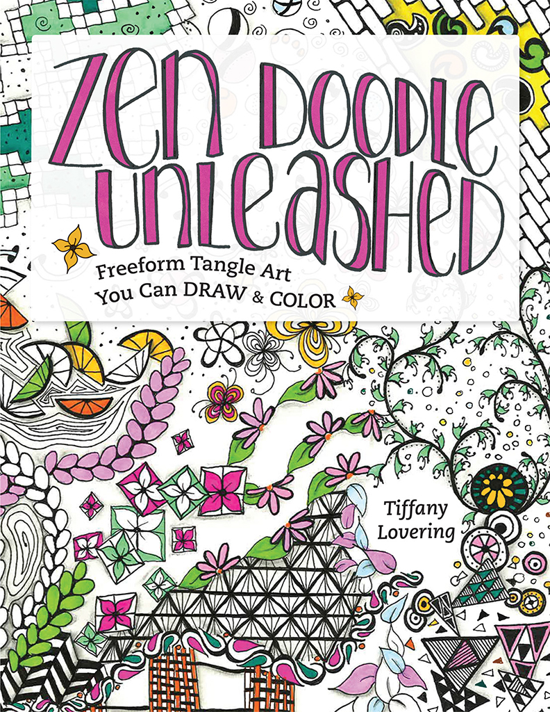 Zen Doodle Unleashed Freeform Tangle Art You Can Draw and Color - image 1