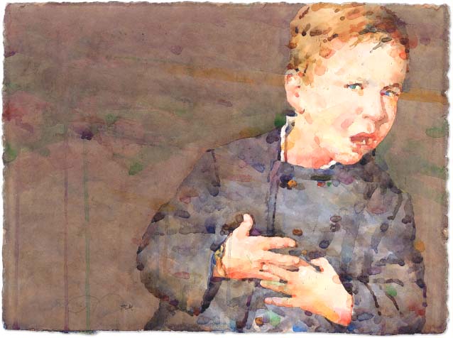 ANDREWS SLOW SURPRISE TED NUTTALL Transparent watercolor on 300-lb - photo 2