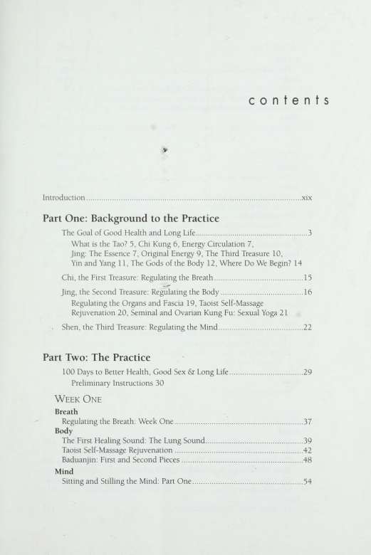 CONTENTS Week Two Breath The Abdominal Breath 57 Body The Second Healing Sound - photo 8