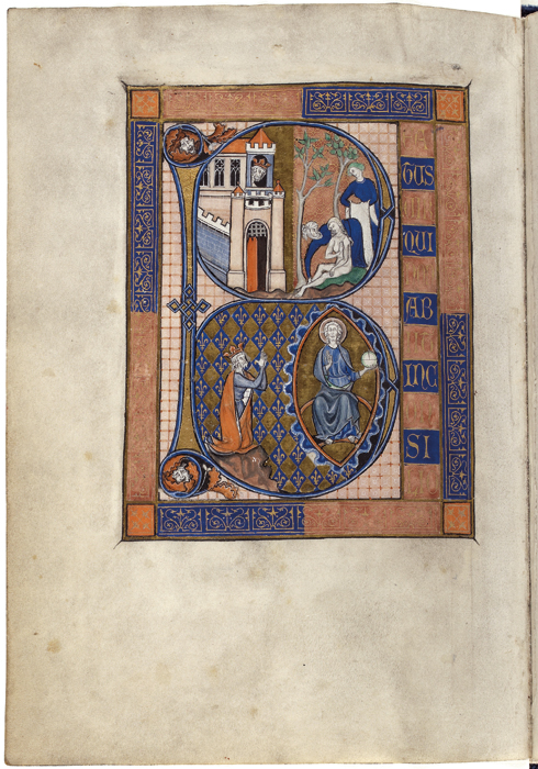 Fig 20 Beatus vir of St Louis France 13th century Paris BnF MS Lat - photo 23