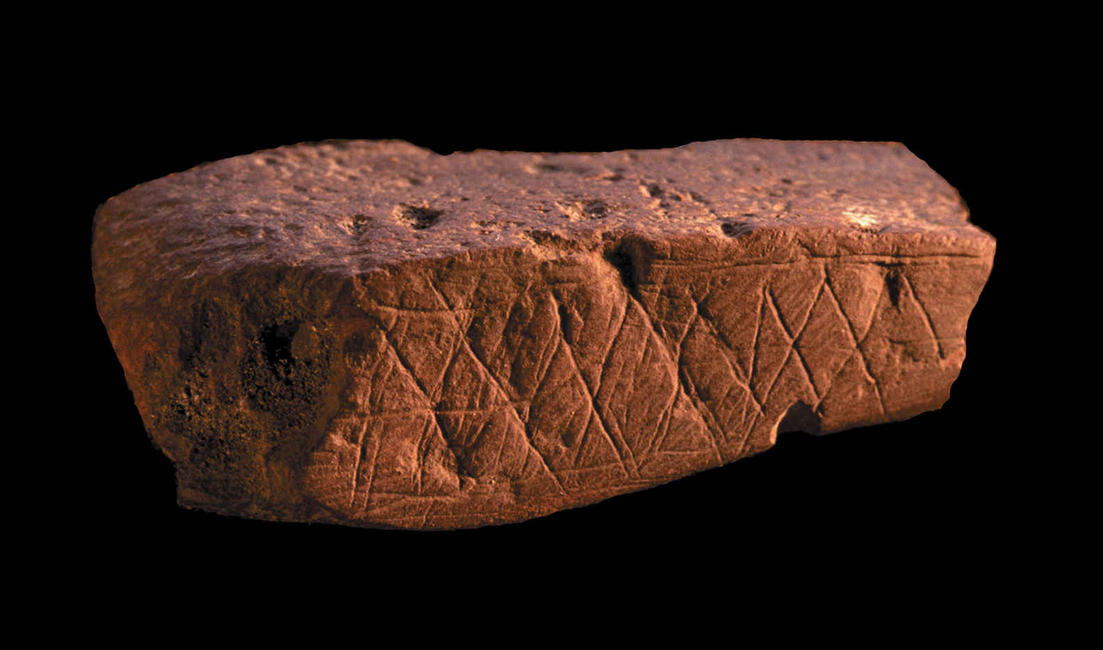 at about the same time that humans were engraving carefully incised - photo 15