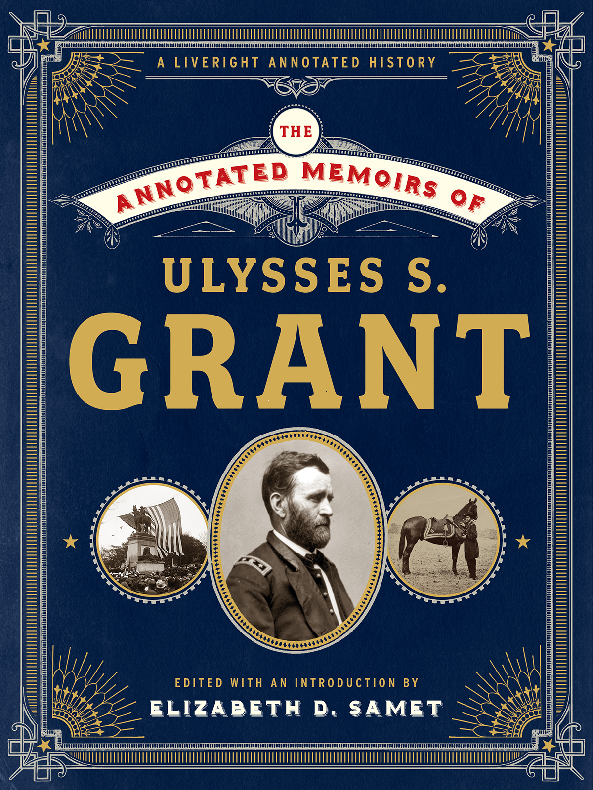 Bust of Ulysses S Grant faade of former Union League Club Brooklyn New - photo 1