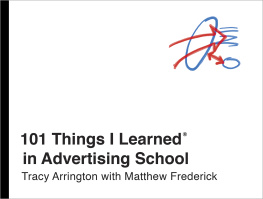 Tracy Arrington 101 Things I Learned in Advertising School