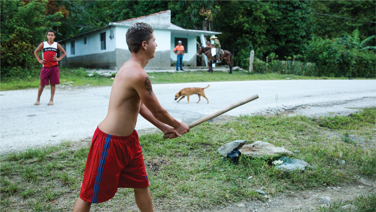 Rural road baseball Jibacoa Estadio Cristbal Labra Isla de la Juventud - photo 7