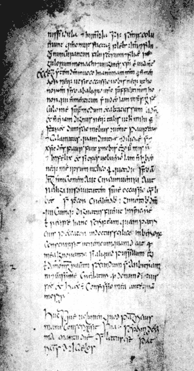 Page from the Book of Armagh f24v showing the end of the Confessio and the - photo 2