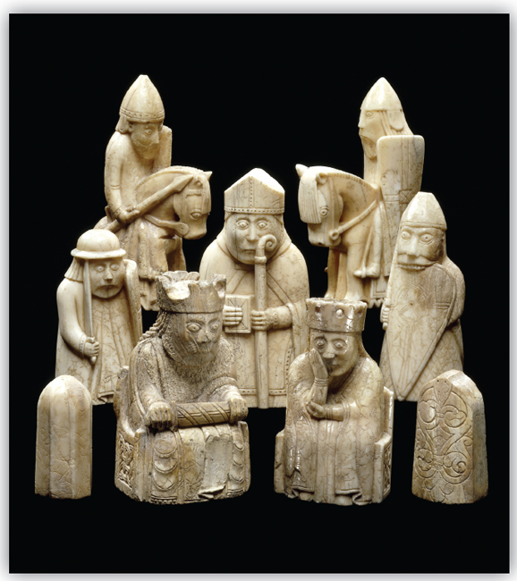 The Lewis Chessman set made in Norway between 1150 and 1200 CE The game of - photo 8