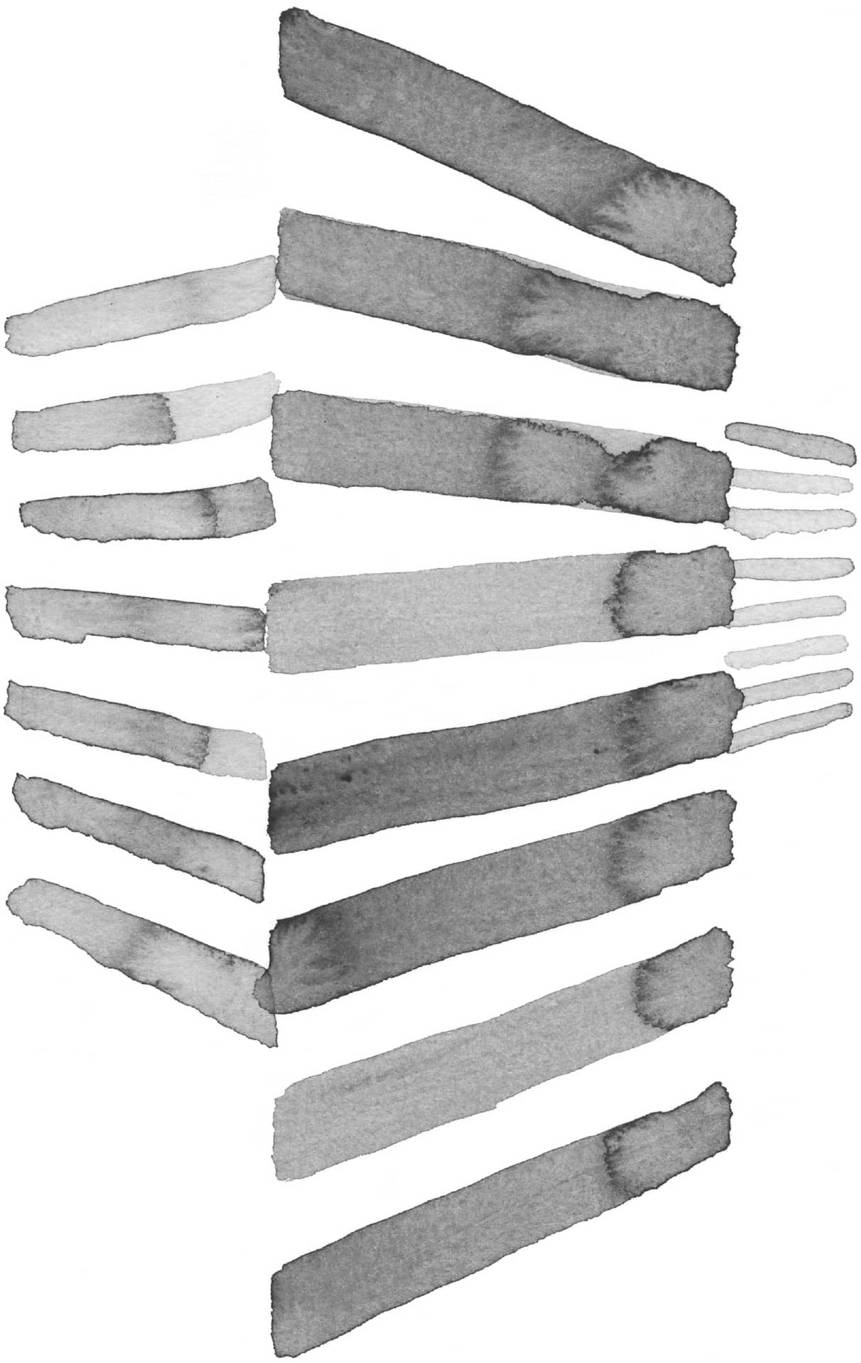 The various line widths show the spatial order of the three walls When - photo 13