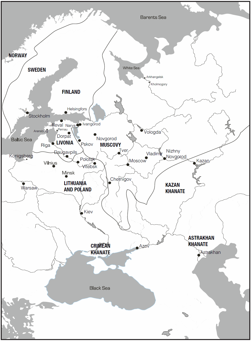 Rulers of Russia to 1598 Ancestors of IVAN IV are capitalized Genealogy - photo 1