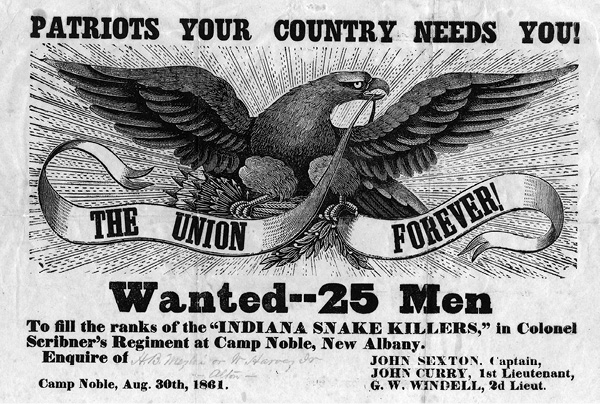 Posted at the start of the Civil War this broadside urged young men to - photo 4