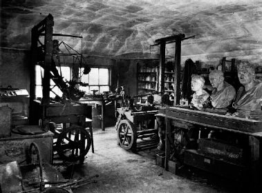 James Watts workshop at his Birmingham home 1924 just before it was - photo 3