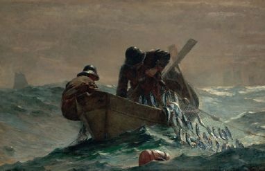 Landscape painter Winslow Homers The Herring Net 1885 Along with infiltrating - photo 6