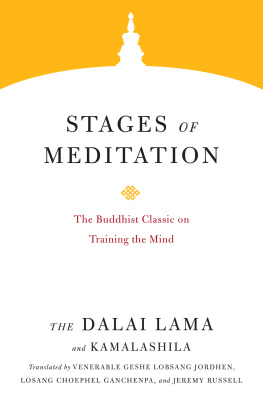 Dalai Lama (Author) - Stages of Meditation: The Buddhist Classic on Training the Mind (Core Teachings of Dalai Lama Book 4)