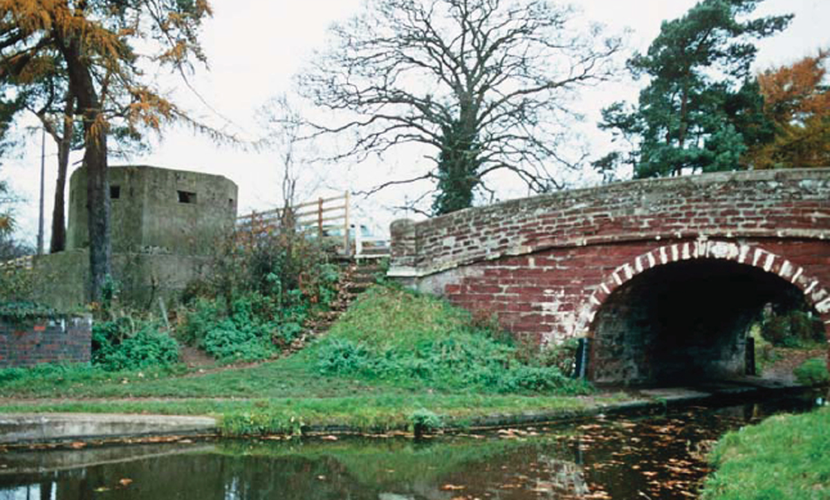 One of a small number of concrete pillboxes along the Shropshire Union Canal - photo 3