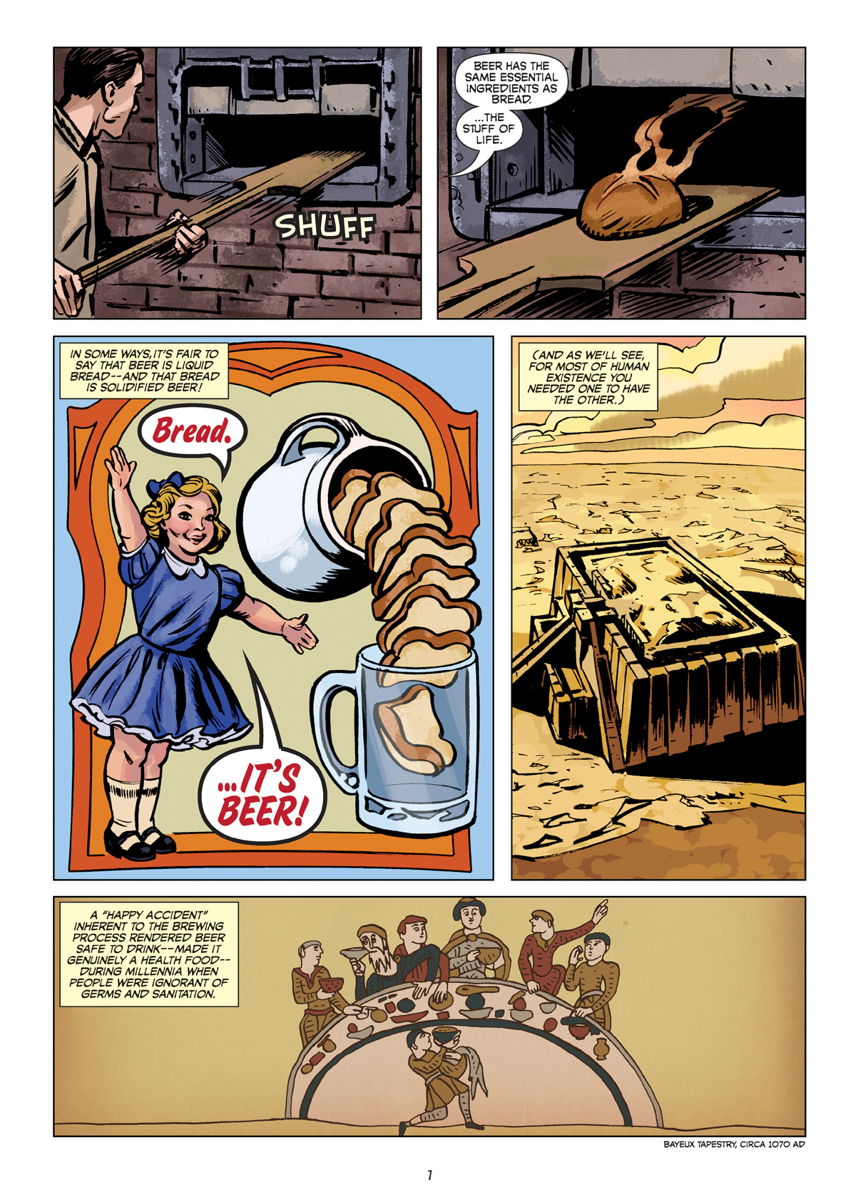 The Comic Book Story of Beer The Worlds Favorite Beverage from 7000 BC to Todays Craft Brewing Revolution - photo 19