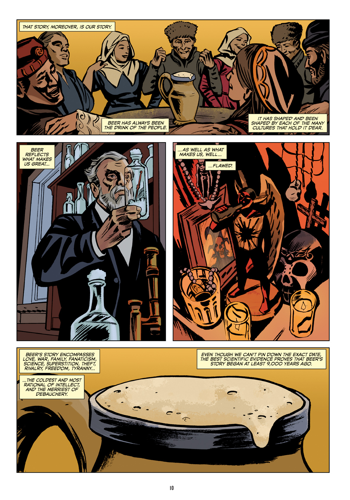 The Comic Book Story of Beer The Worlds Favorite Beverage from 7000 BC to Todays Craft Brewing Revolution - photo 22