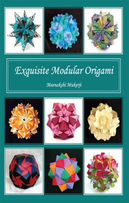 Meenakshi Mukerji - Exquisite Modular Origami