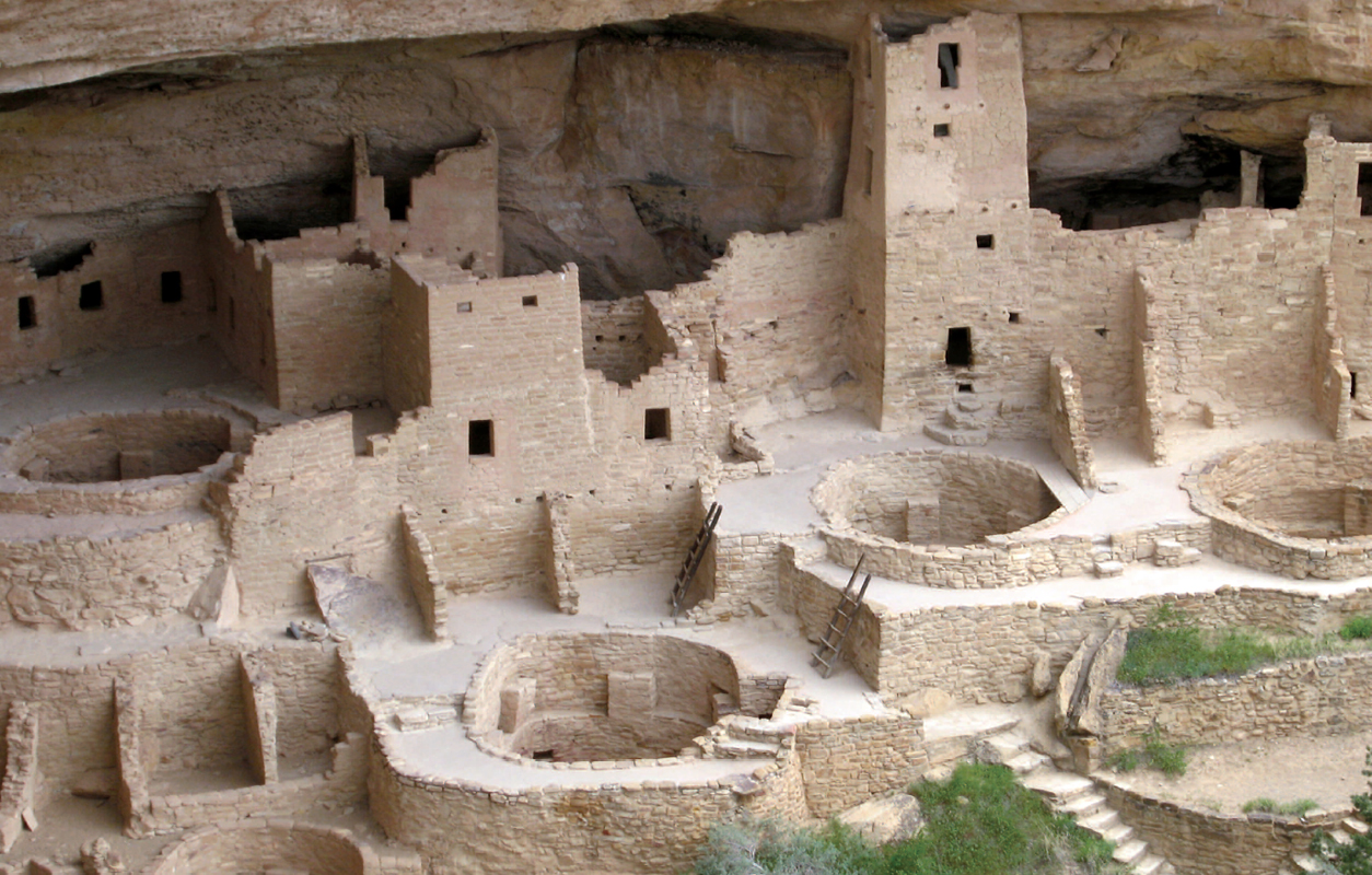 The cliff-dwelling Native Americans of Mesa Verde Colorado built under the - photo 6