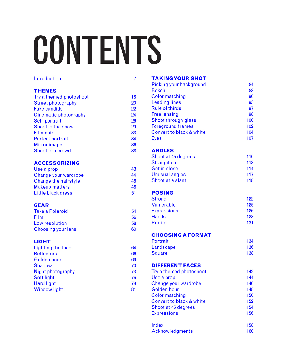 CONTENTS PREPARATION IS KEY GEAR WHATTO PACK FORA SHOOT INTRODUCTION - photo 5