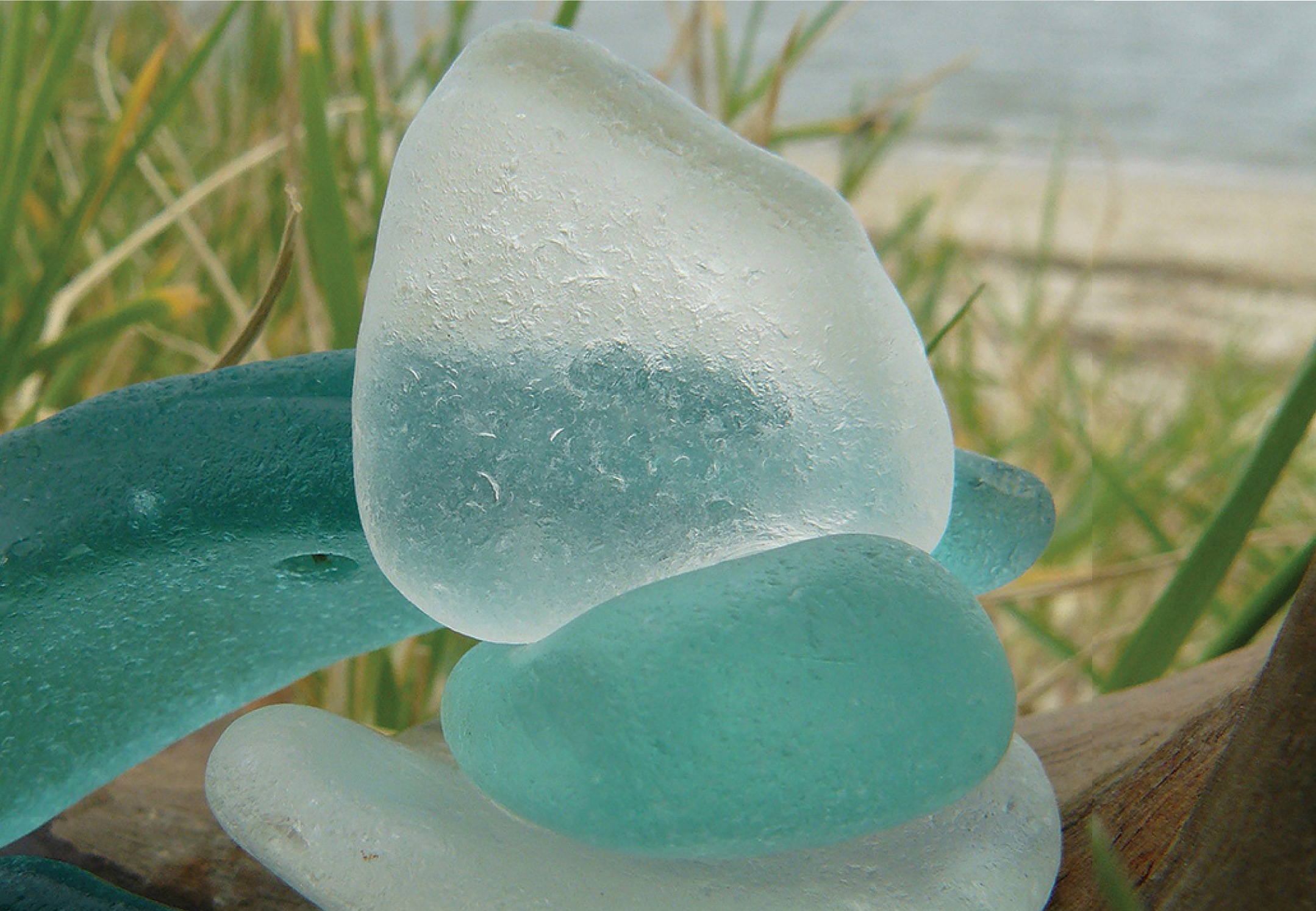 preface Sea glass is a rare treasure brought to the beach by the surging tides - photo 4