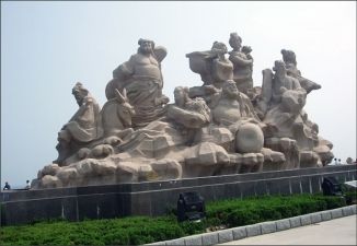 Statue of the Eight Immortals Penglai City Shandong There is even a - photo 10