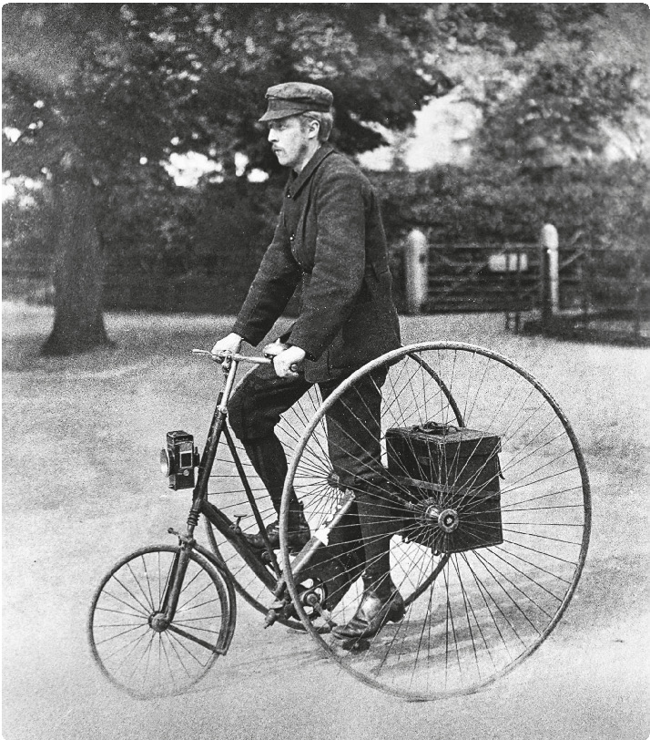 A gentleman on his bike in the early part of the twentieth century Jesmond - photo 7