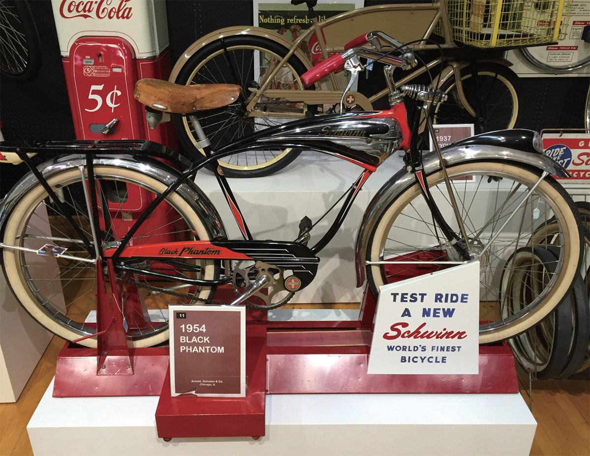 The Schwinn display at the Bicycle Museum of America Author photo Chapter - photo 1