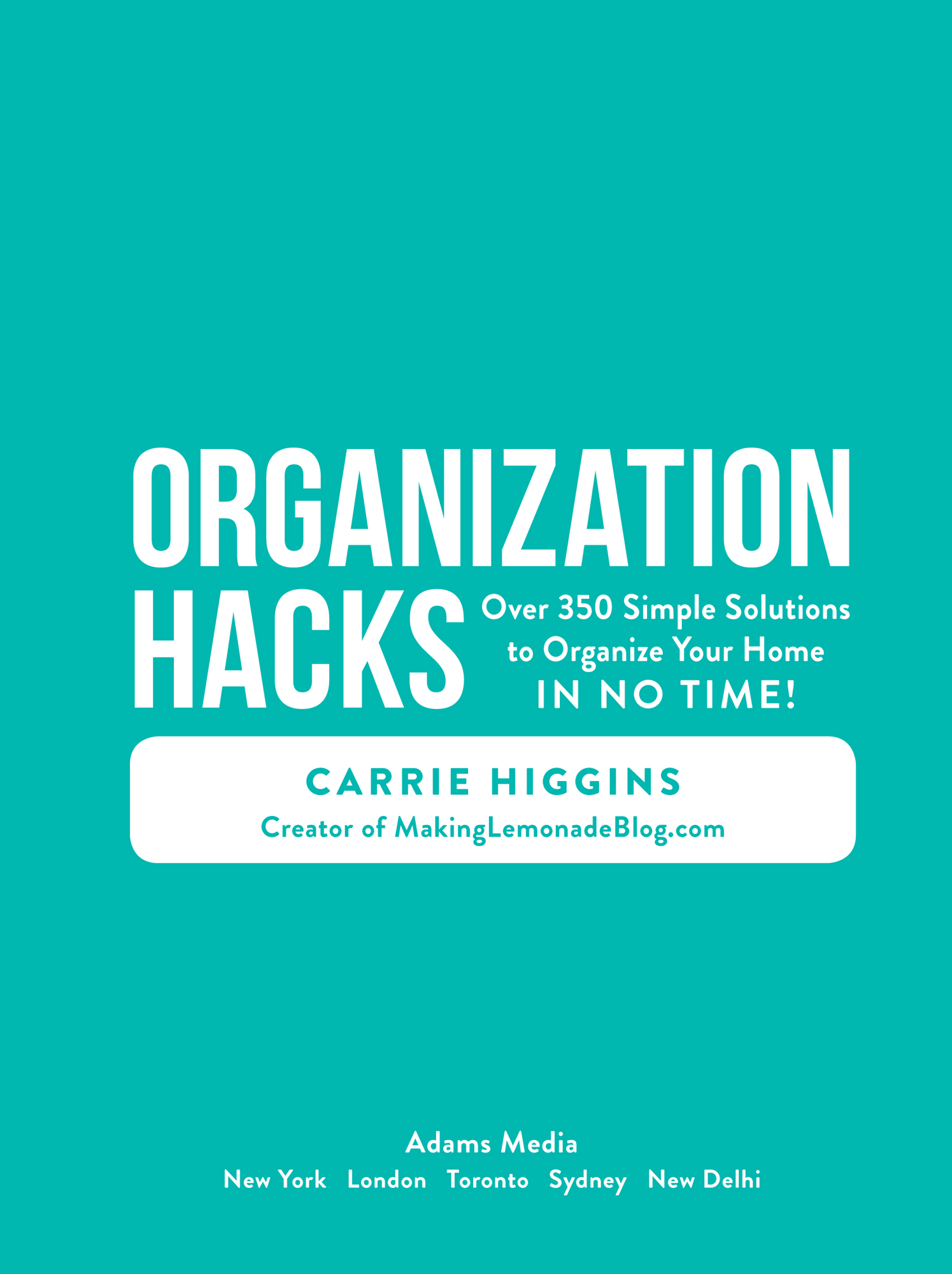 Organization Hacks Over 350 Simple Solutions to Organize Your Home in No Time - image 2