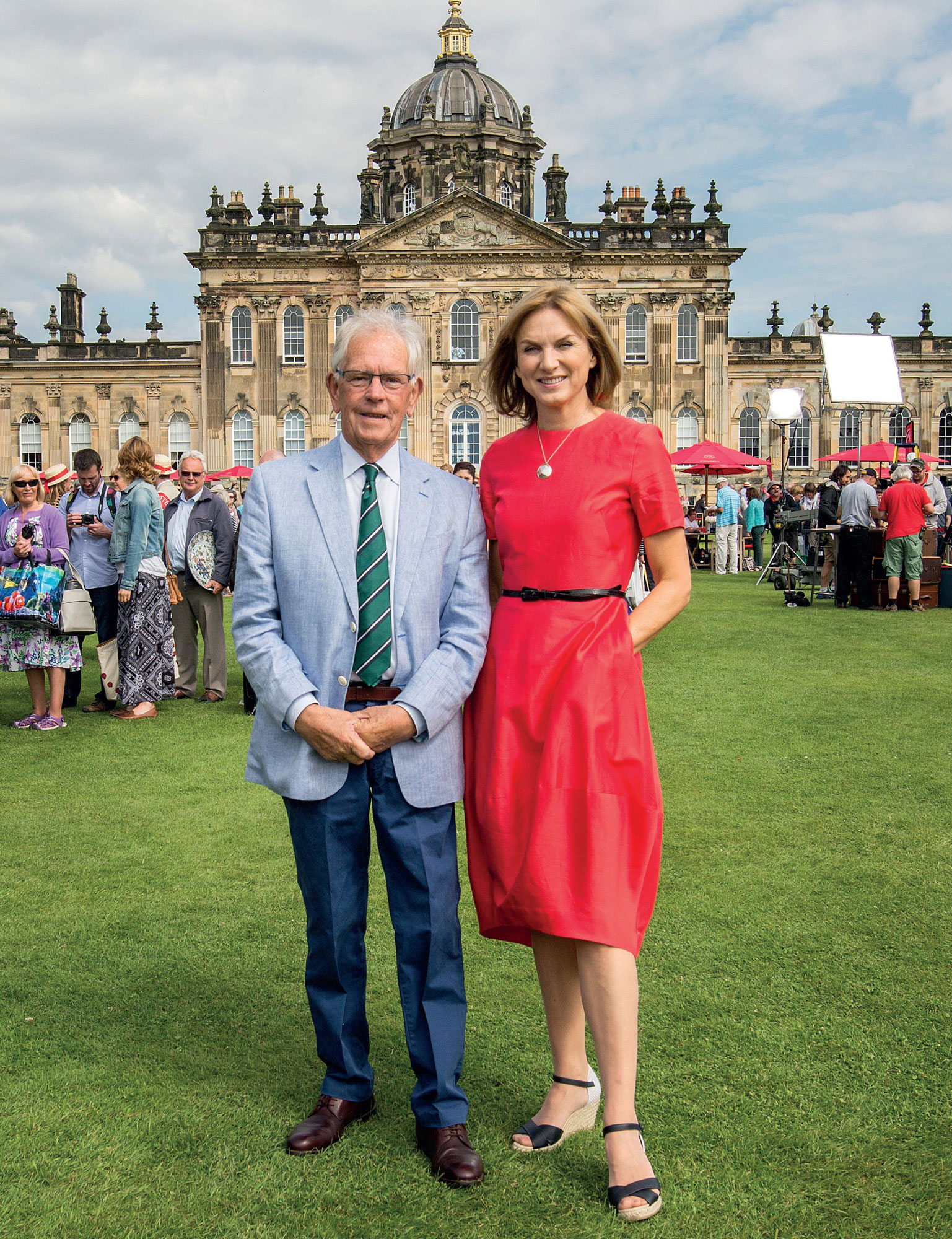 At Castle Howard in July 2017 to mark the Roadshows 40th anniversary a - photo 4