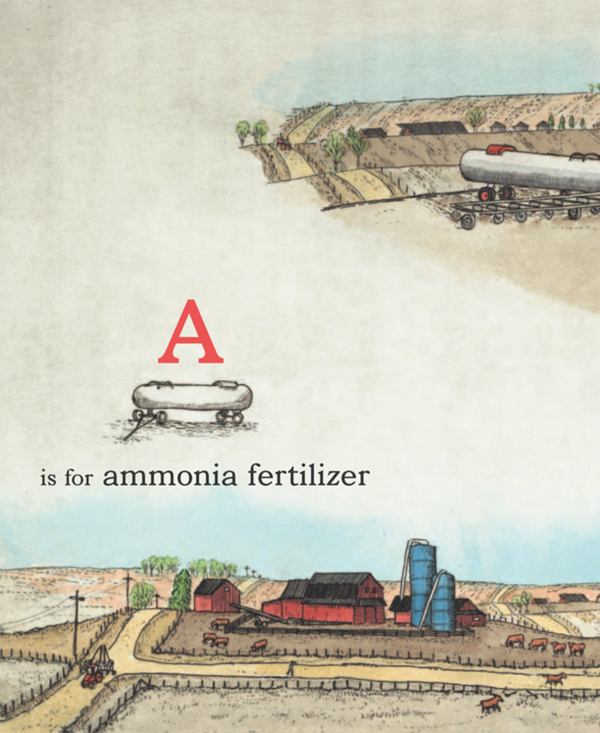 A is for ammonia fertilizer - photo 14