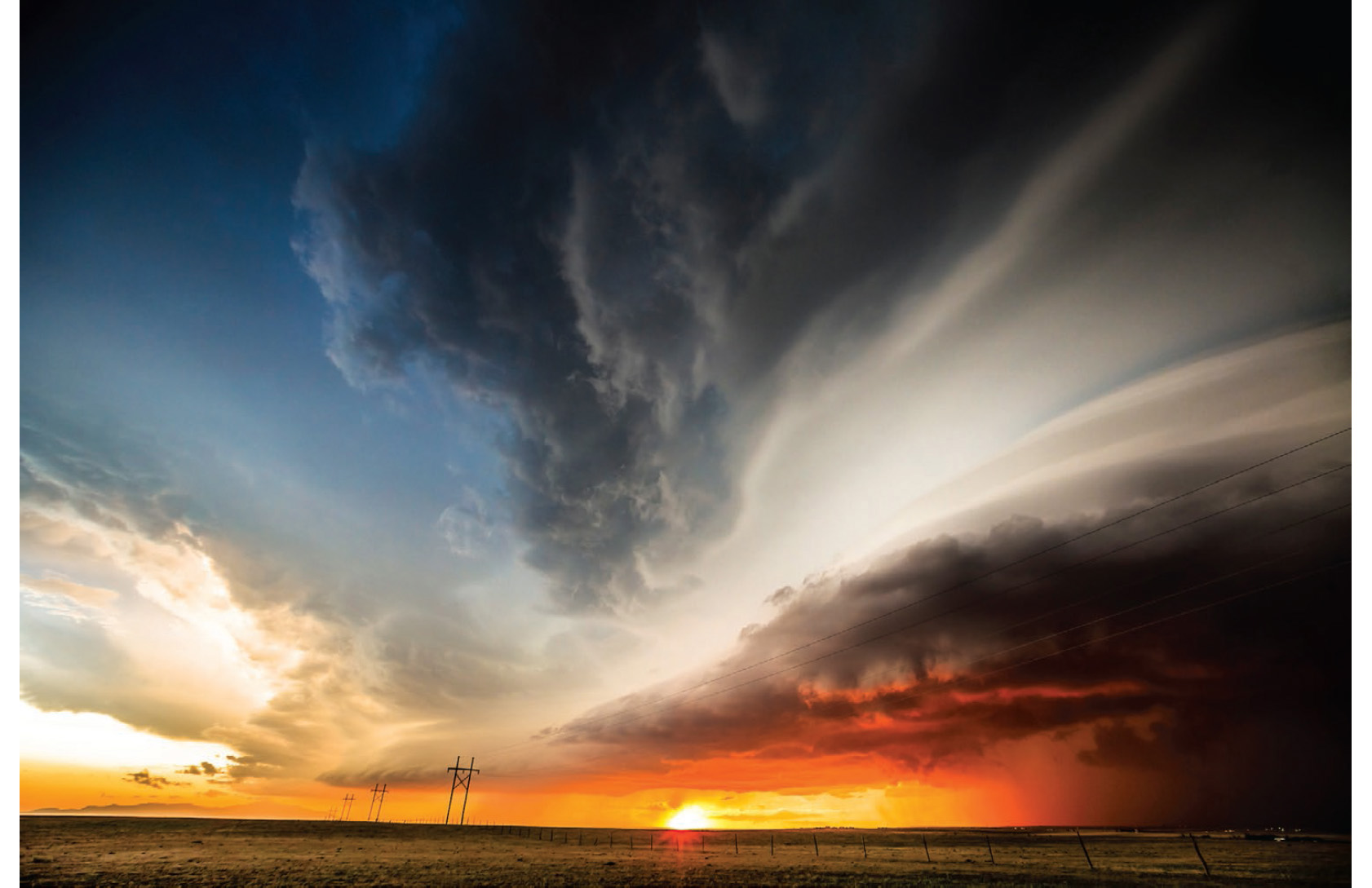 THE YELLOW BRICK ROAD A tornado-producing supercell storm shows its splendid - photo 8