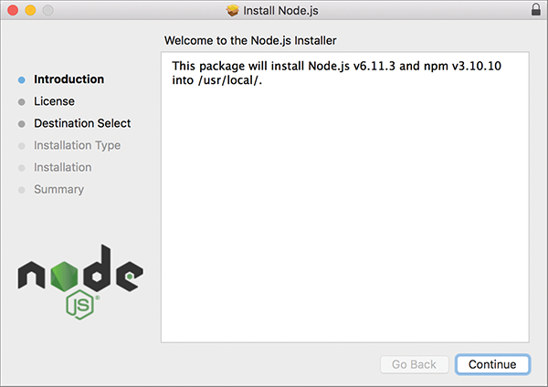 Node installer Node installer summary Step 4 You need to make sure that - photo 4