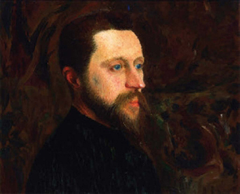 Portrait of Georges Seurat by Ernest-Joseph Laurent c 1890 Private - photo 3