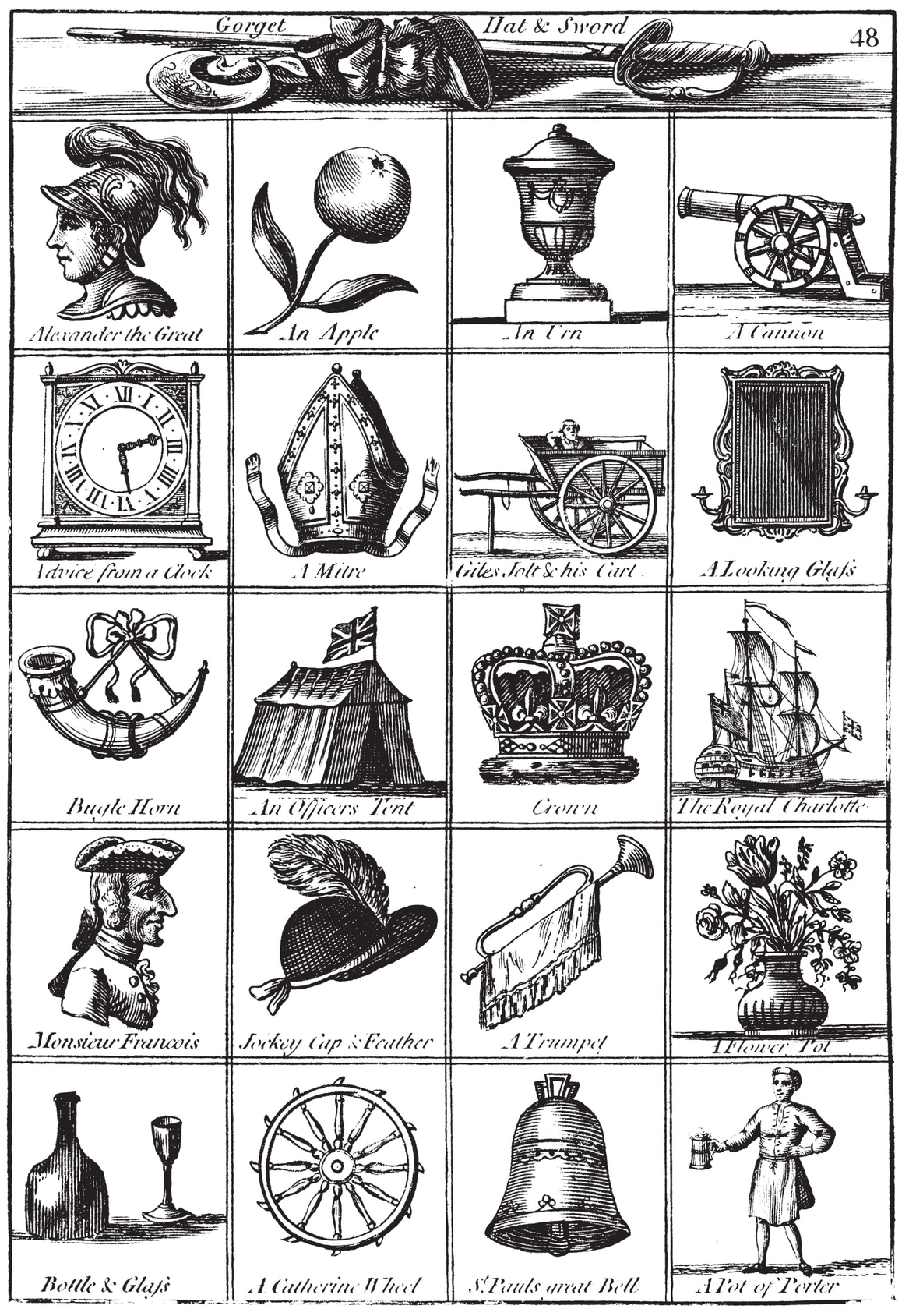 Old English Cuts and Illustrations For Artists and Craftspeople - photo 38