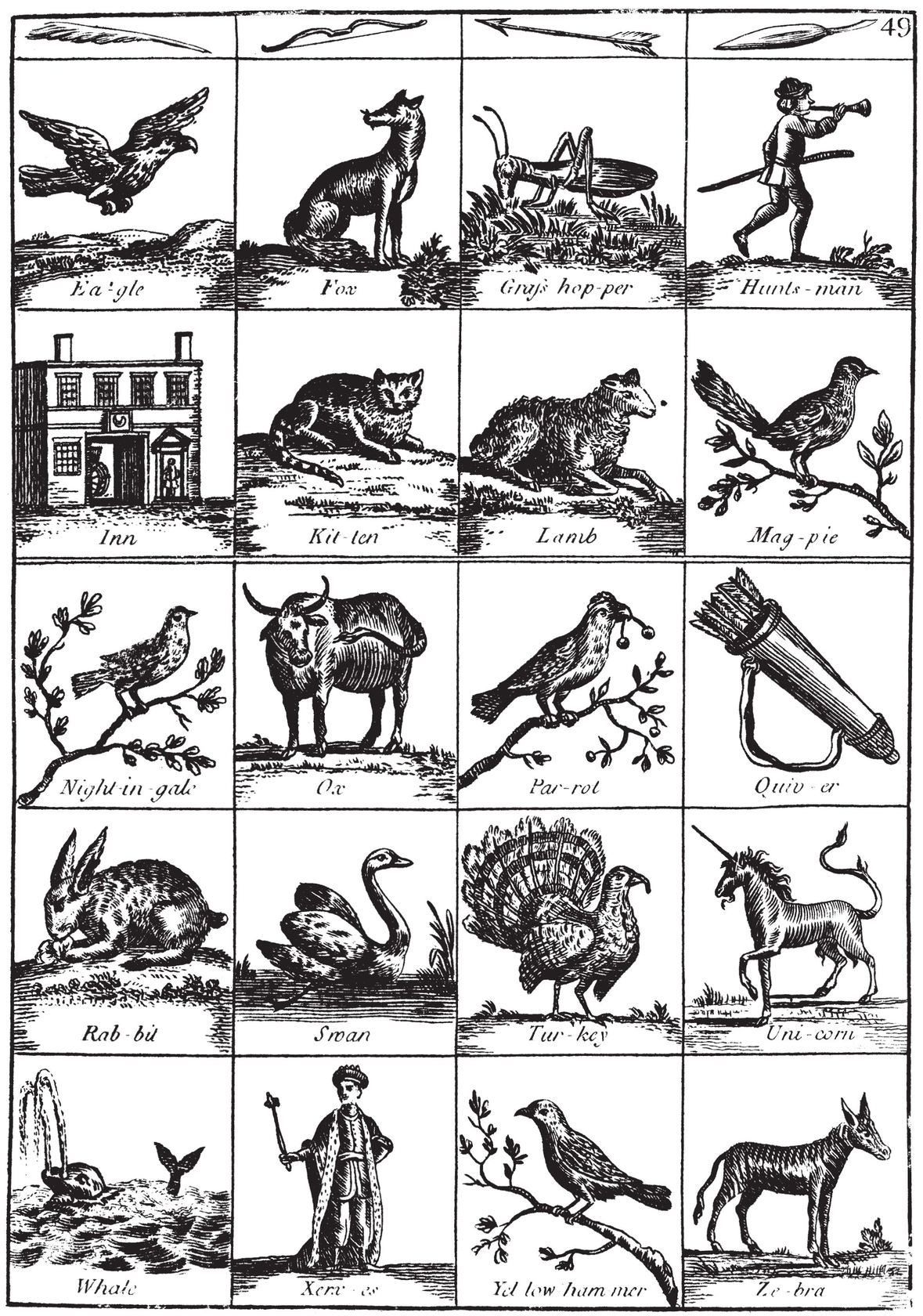 Old English Cuts and Illustrations For Artists and Craftspeople - photo 39