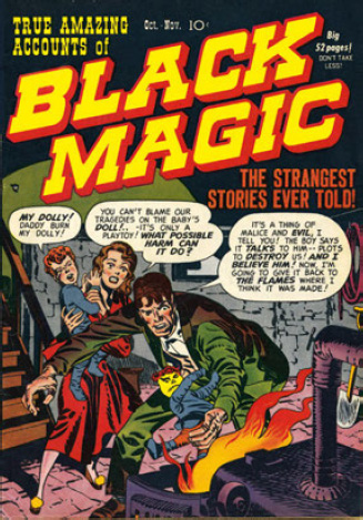 BLACK MAGIC no 1 October 1950 Art Jack Kirby Crestwood Publications - photo 14