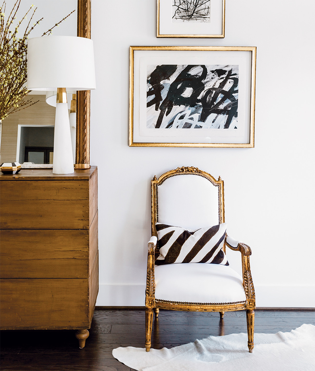 Crisp white walls tall ceilings and details abound in this airy living room - photo 7