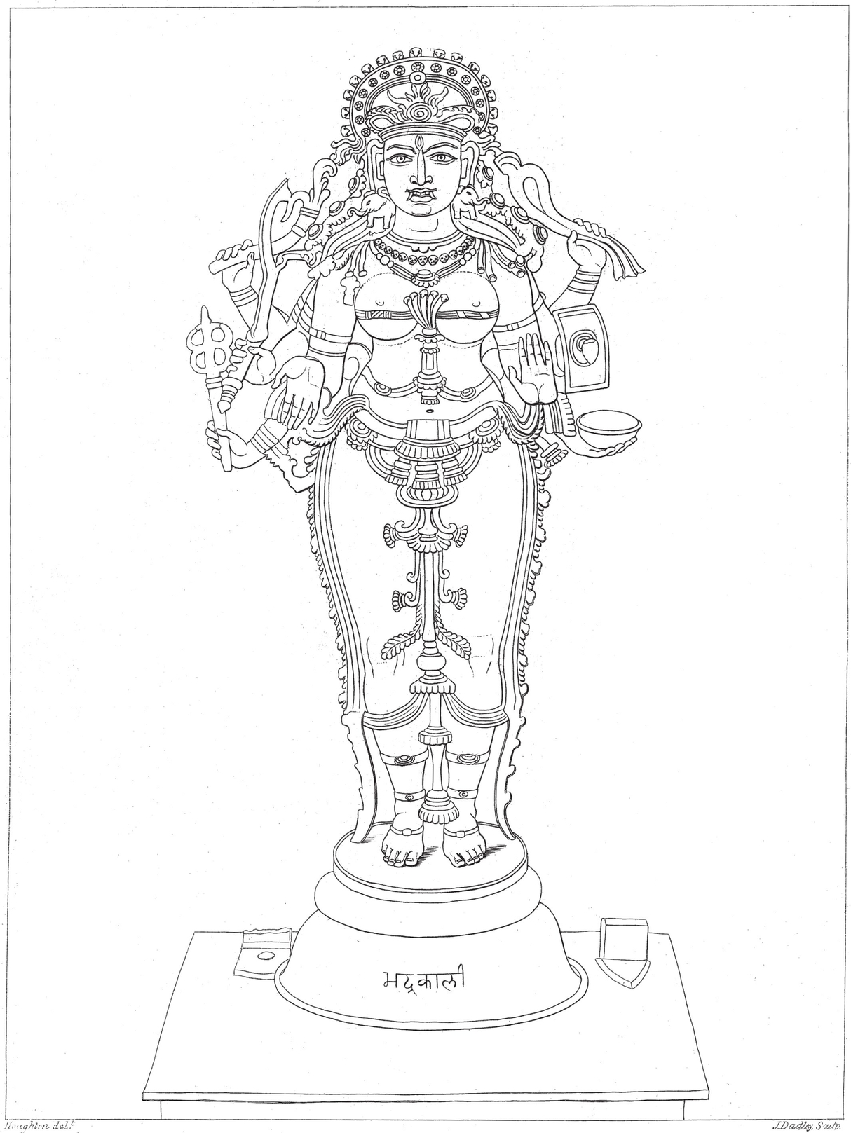 BHADRA KL From a Bronze Statue MAH KL From a Picture - photo 30