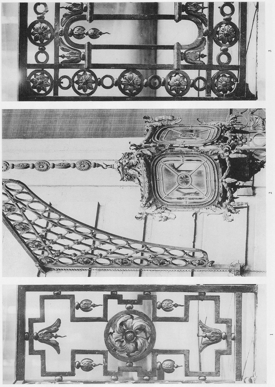 Roune and Details of the chest-high gate at the entry Notre Dame Cathedral - photo 21