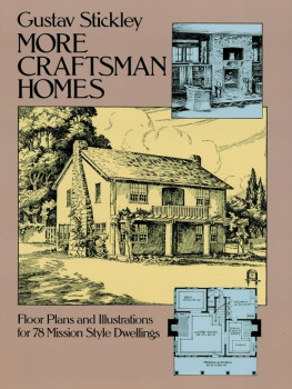 Gustav Stickley - More Craftsman Homes
