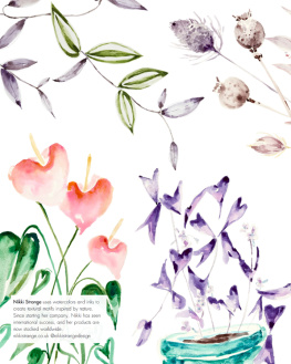Nikki Strange - Watercolor Botanicals: 20 Prints to Paint and Frame