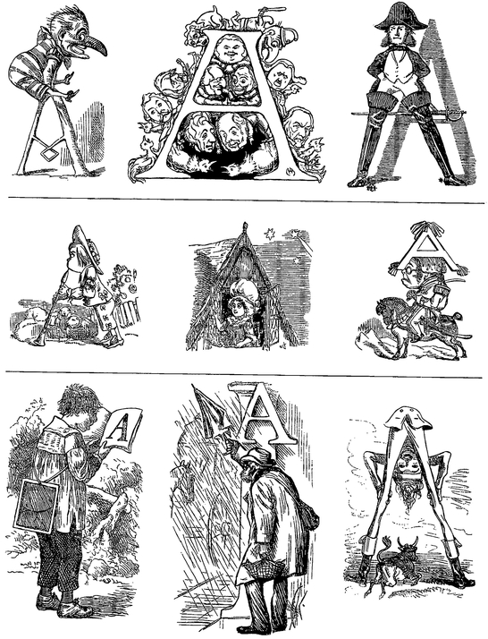 Fanciful Victorian Initials 1142 Decorative Letters from PUNCH - photo 10