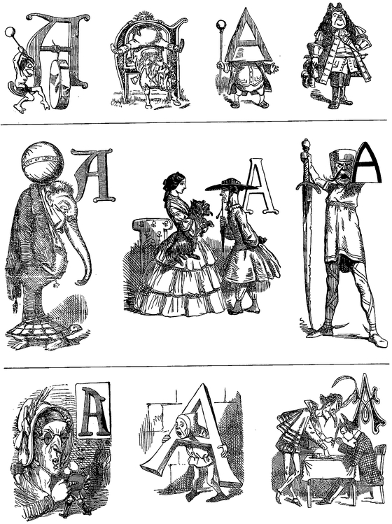 Fanciful Victorian Initials 1142 Decorative Letters from PUNCH - photo 13