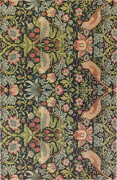 Strawberry thief design for chintz Wandle design for chintz Wey - photo 19