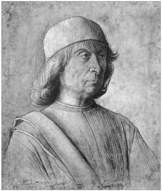 1 GENTILE BELLINI 1429-1507 Self-portrait 1480 Silverpoint on paper 23 x - photo 2